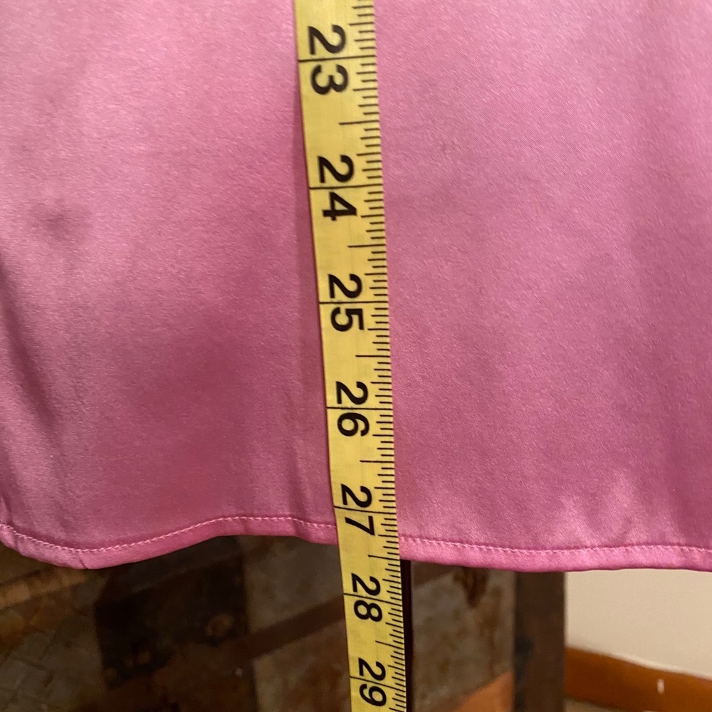 Land’s End Silky Blouse Sz 16 Orchid color NWT - Picture 4 of 9